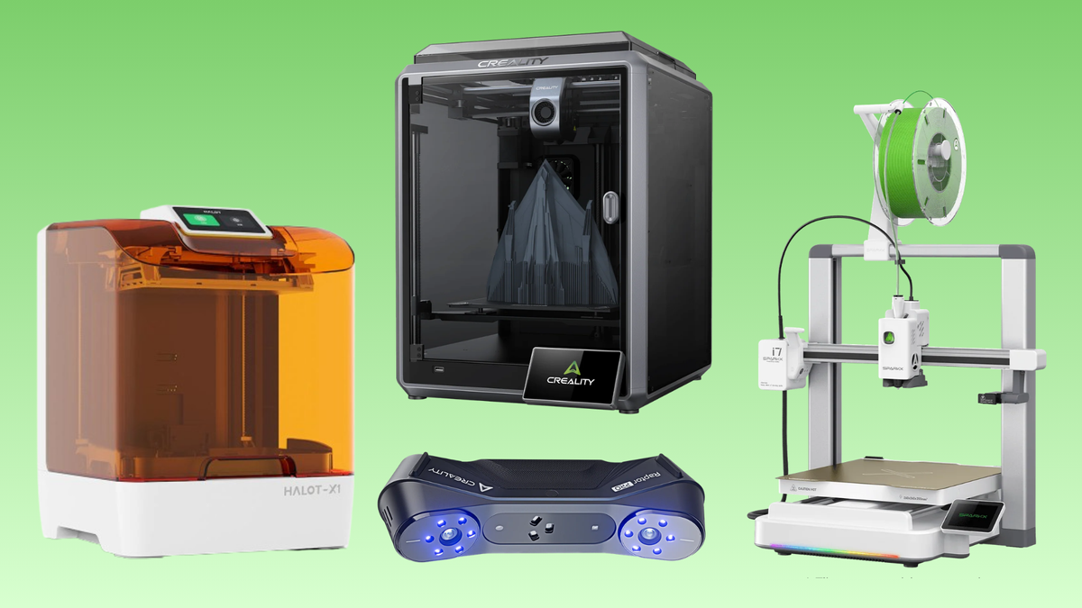 Grab a new 3D printer for as low as $229 right now in Creality's Labor Day flash sale, with up to 50% off —big sale discounts also include resin and filament bundles, along with 3D scanners and toolkits