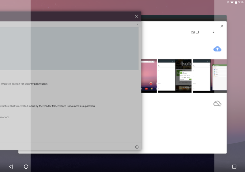 Multi-Window Android N