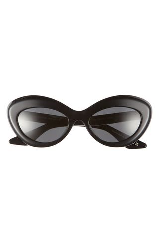 X Khaite 1968c 53mm Oval Sunglasses