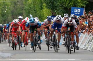 Fernando Gaviria wins stage 4 at the 2020 Vuelta a San Juan