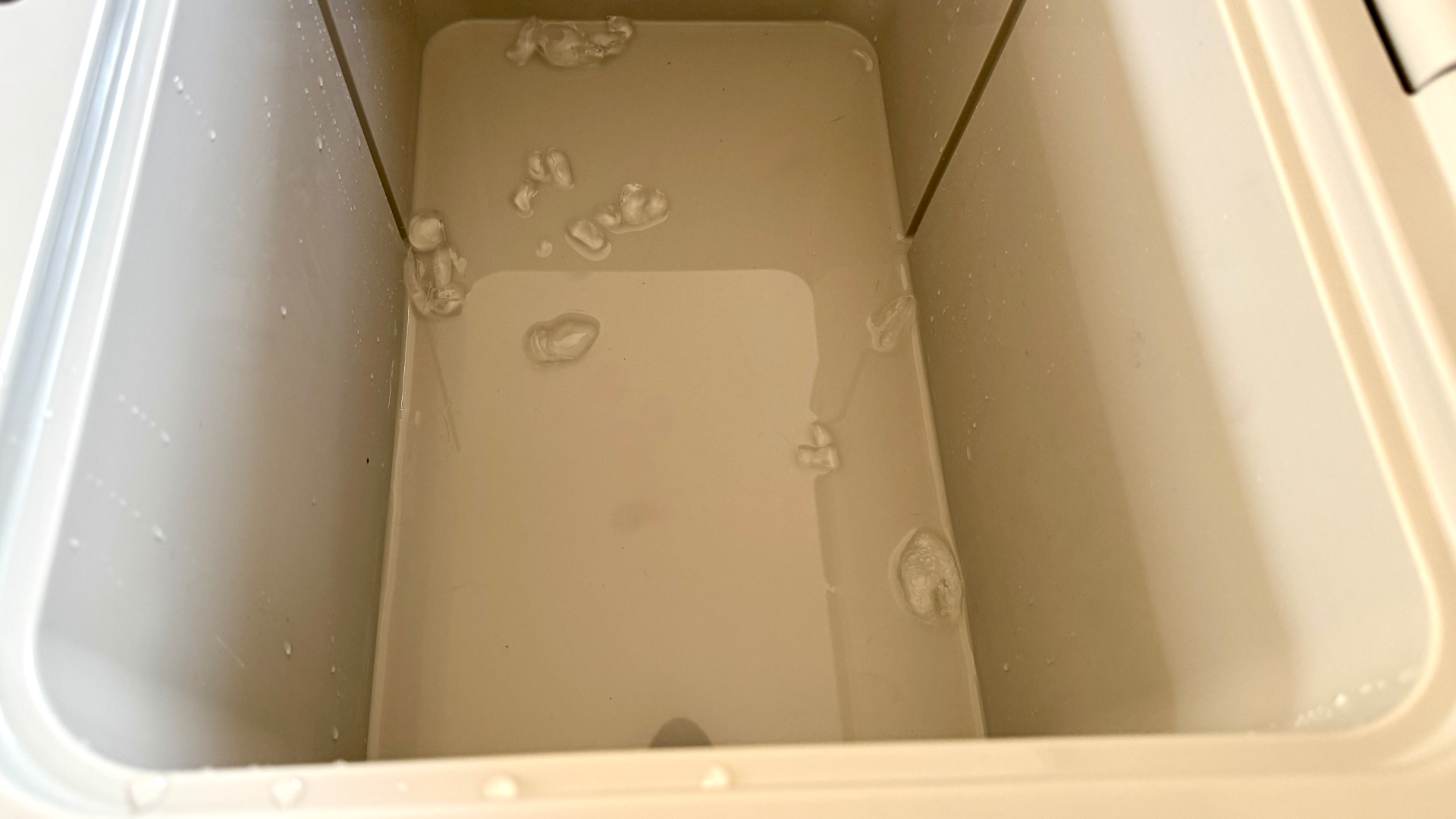 Coleman Pro 45QT ice on day 3