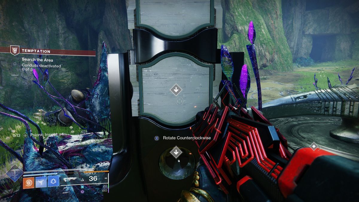Destiny 2 conduit puzzle - Dunking psionic insight