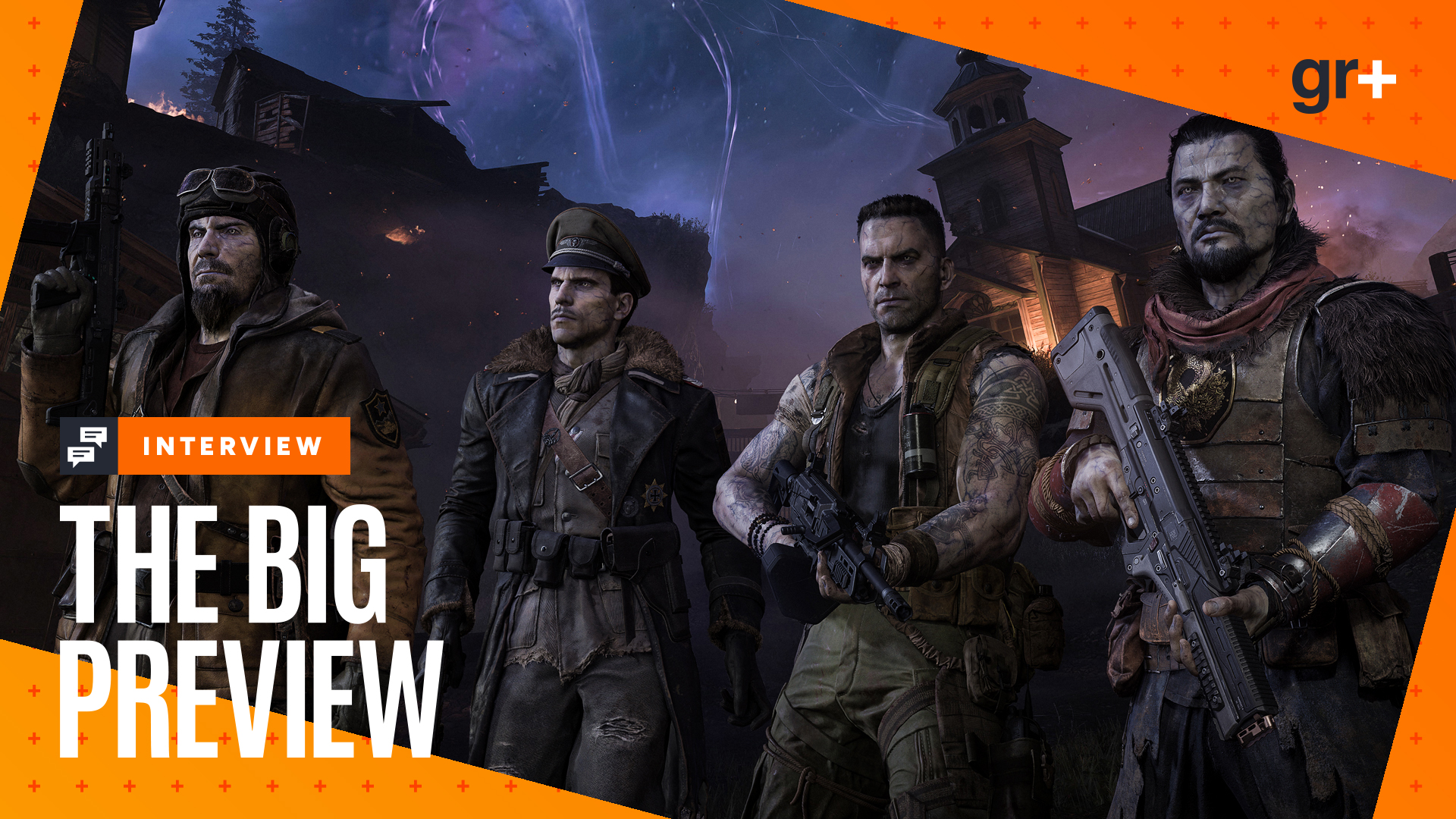 Black Ops 7 Zombies screenshot showing the original crew back together