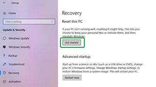 factory reset computer windows 10 factory reset computer windows 10