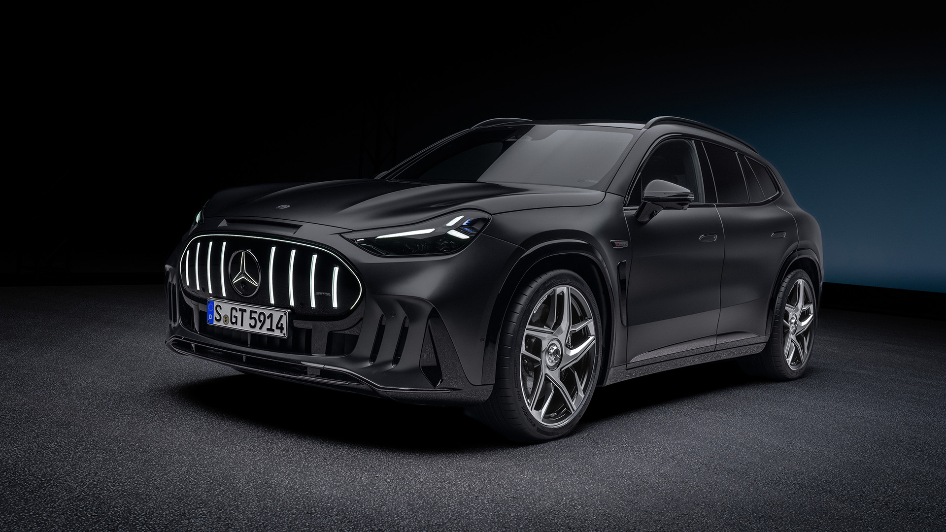 Mercedes-AMG GT SUV in black