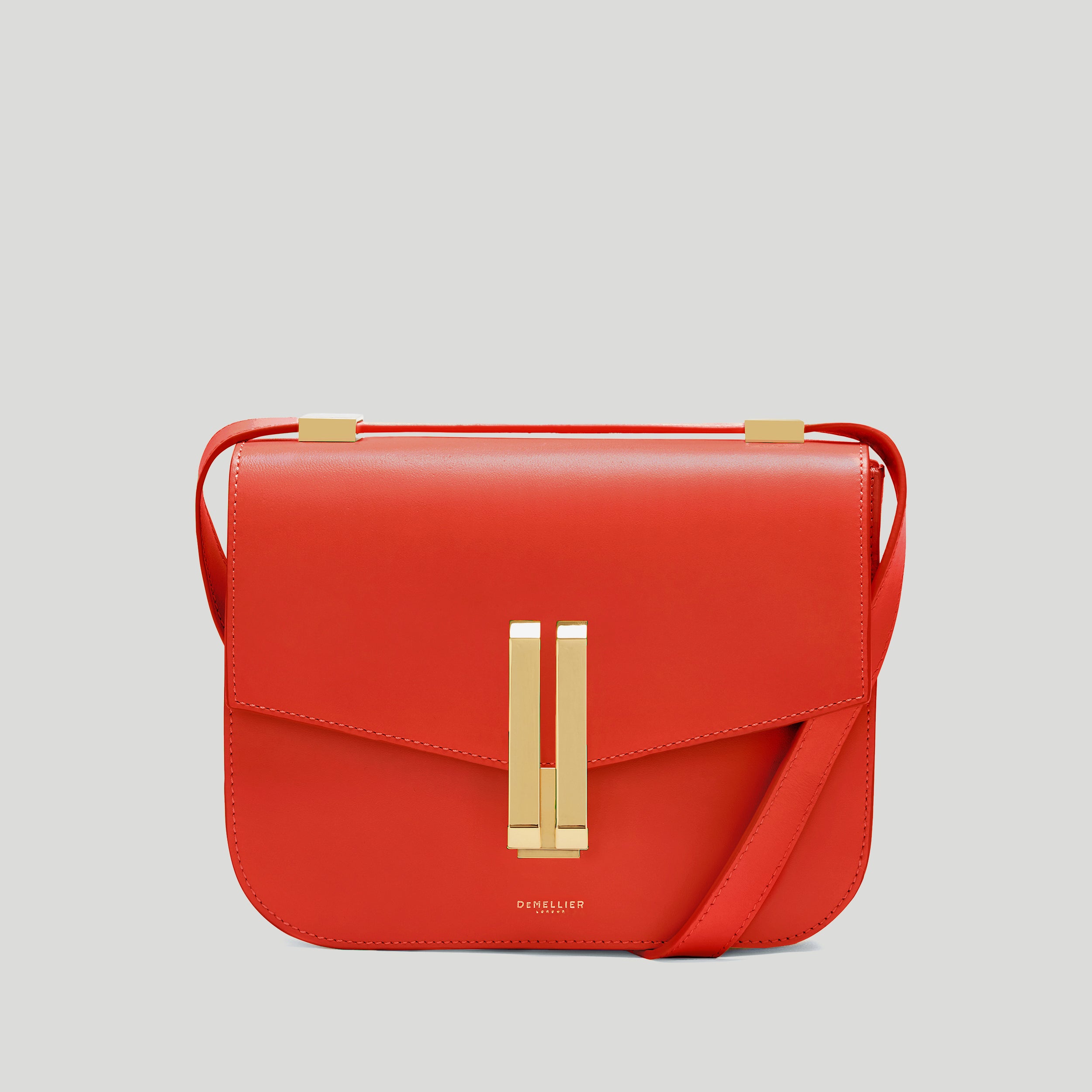 The Vancouver | Poppy Red Smooth | Demellier