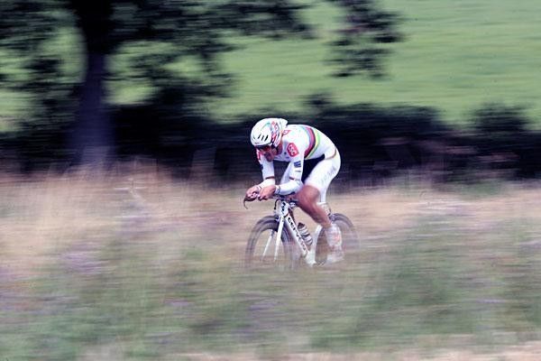 Fabian Cancellara (CSC-Saxo Bank) rode powerful as ever
