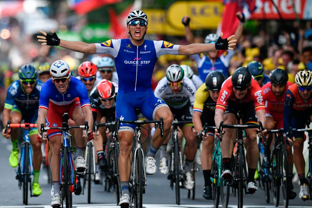 Marcel Kittel (Quick-Step Floors) wins stage 2 of the 2017 Tour de France
