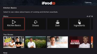 iFood.tv smart TV app