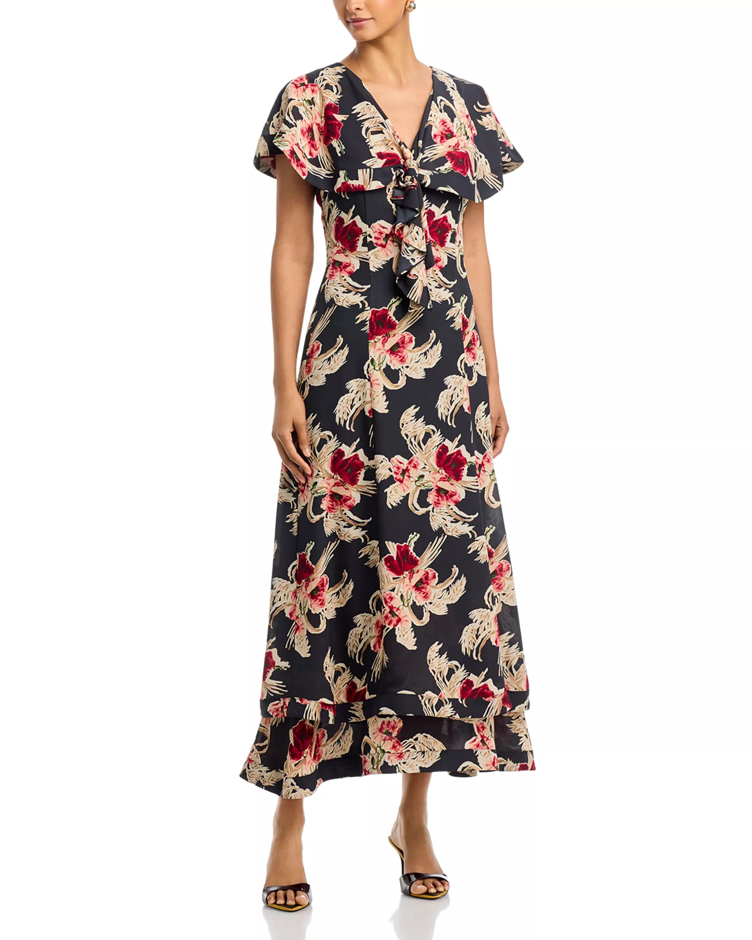 Cinq &amp;agrave; Sept, Wilted Poppy Antonetta Dress