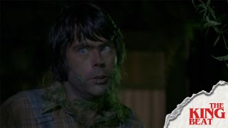 Stephen King looks concerned in Creepshow The King Beat