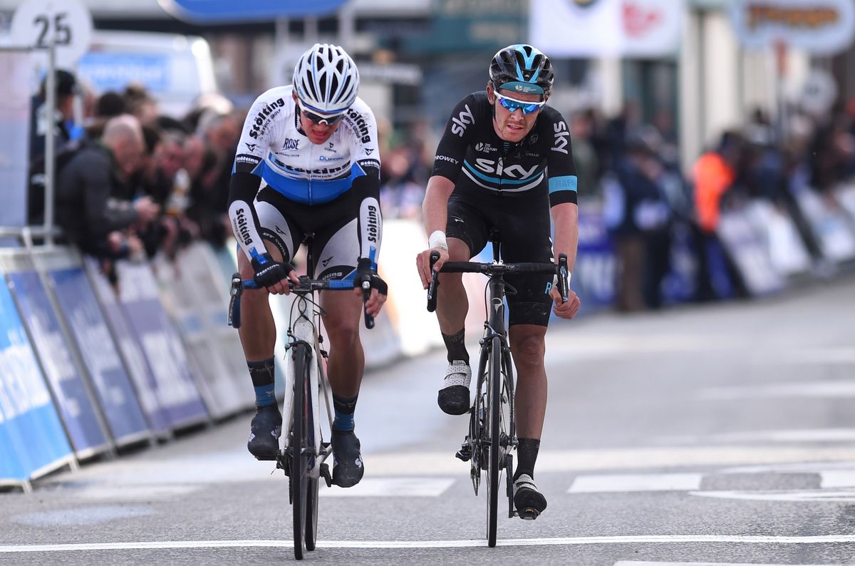 Mads Pedersen (St&ouml;lting Service Group) finishes fourth ahead of Luke Roew