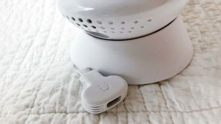 Plug and base of Cubo Ai Plus smart baby monitor