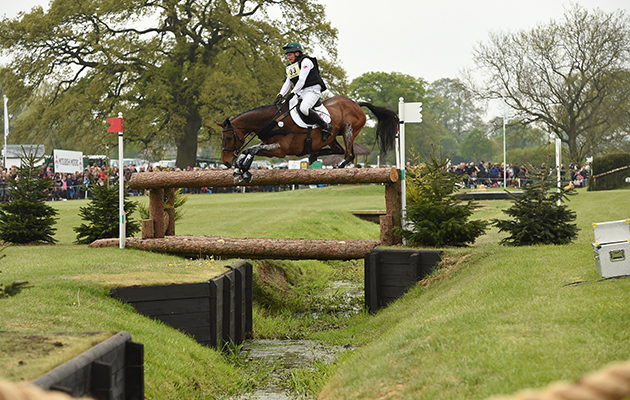 What happens here? Ireland’s Jim Newsam and Magennis survive a hairy moment at the KBIS Bridge