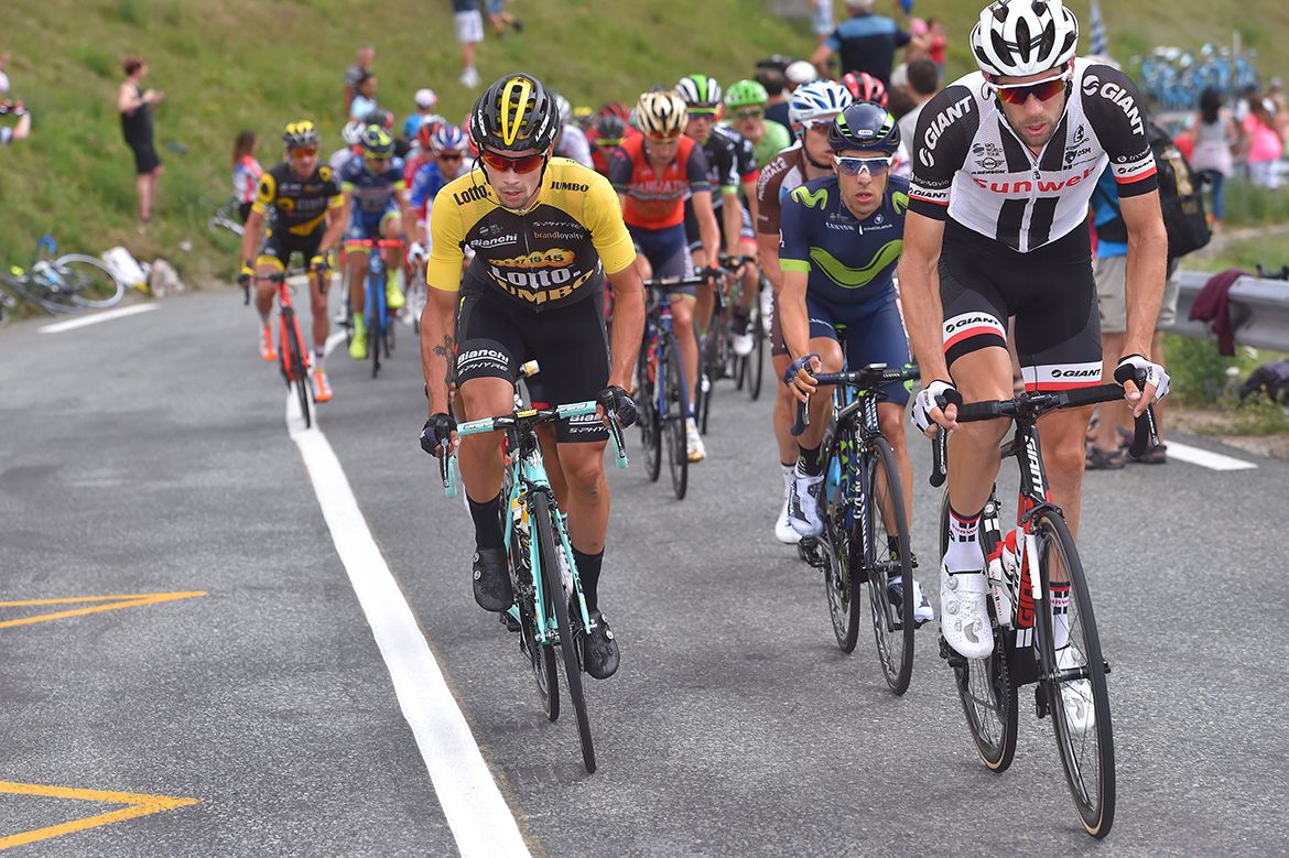 Primoz Roglic a few hours prior to claiming victory on stage 17 of the Tour de France