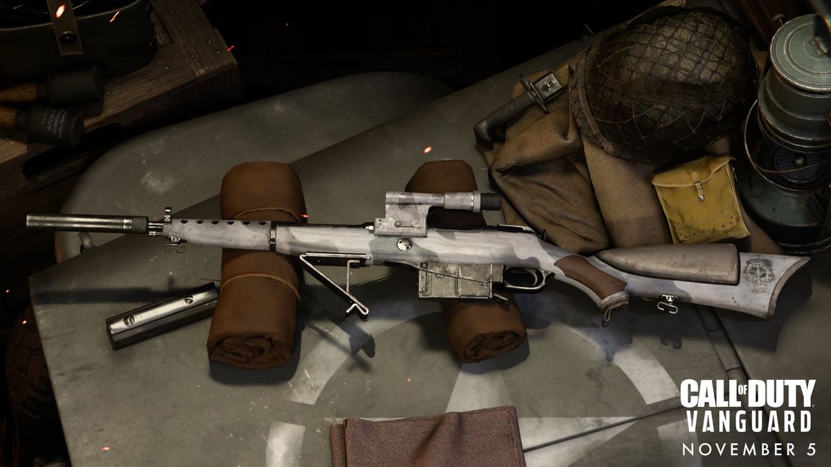 Call Of Duty Vanguard Snowstorm Rifle