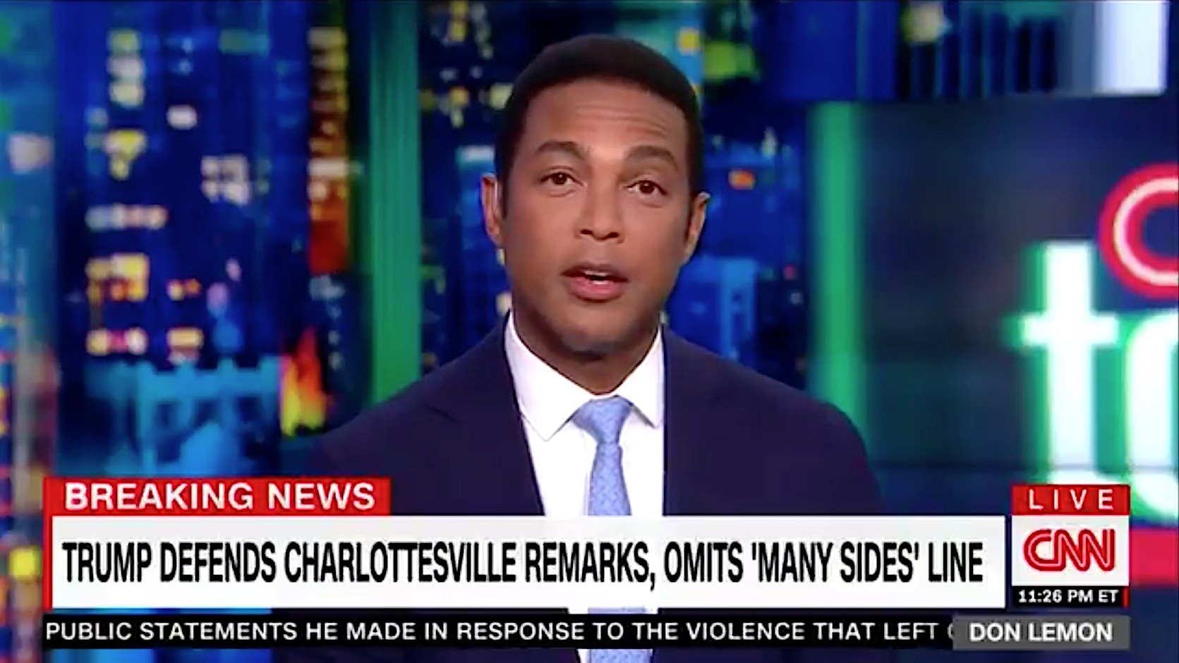 Don Lemon pans Trump's Phoenix speech