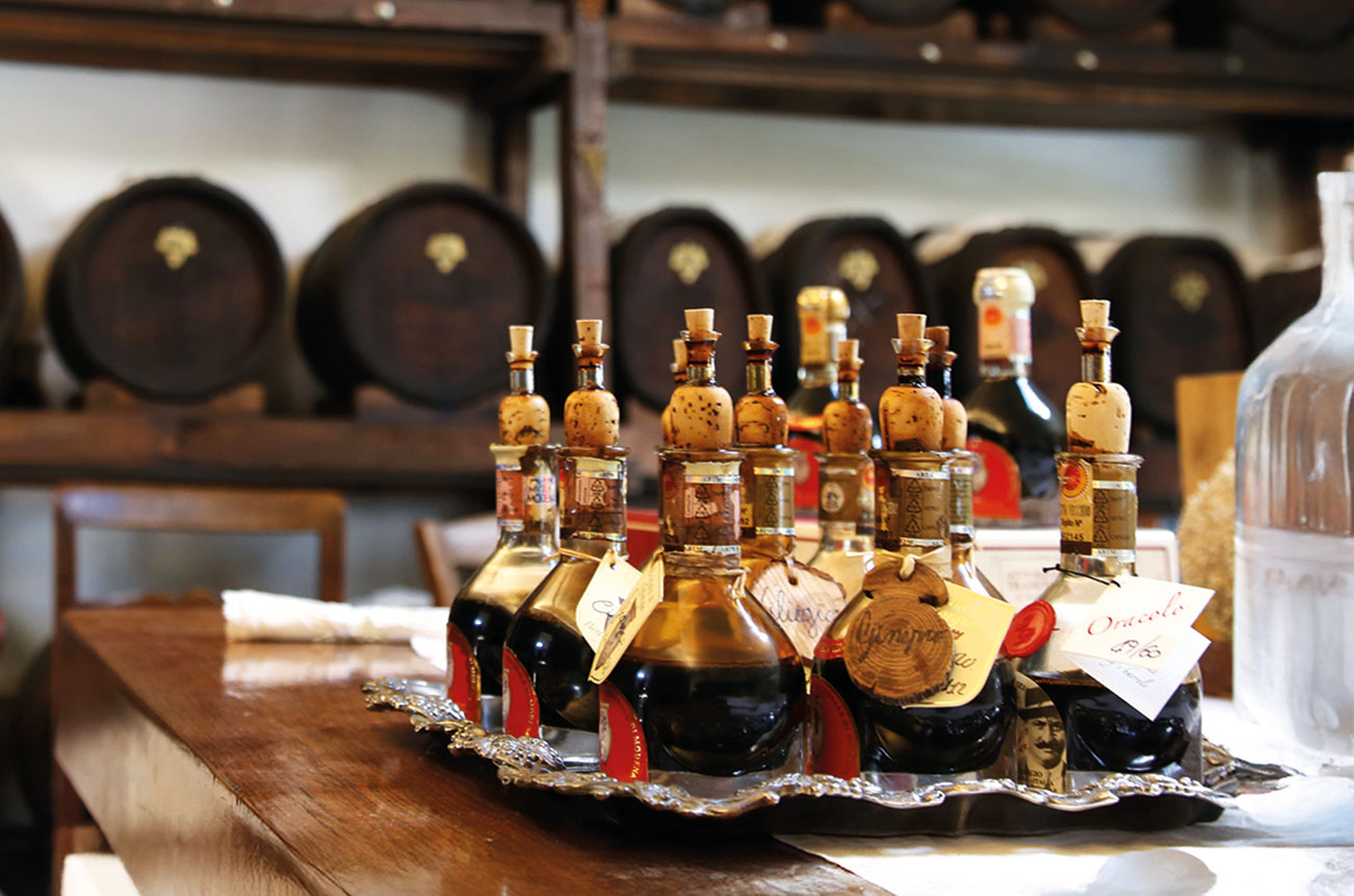 balsamic vinegar in Modena, Italy