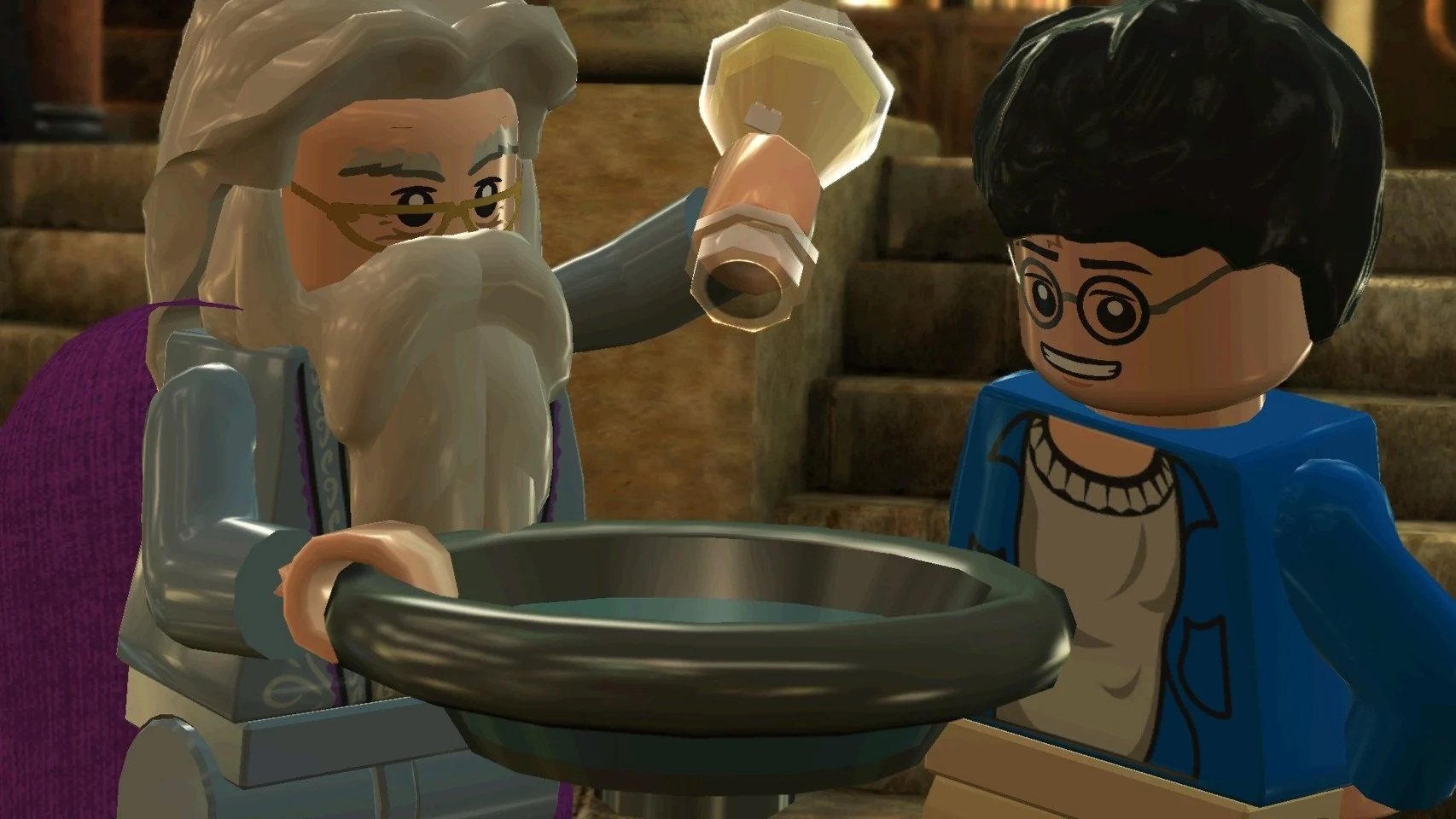 Best Lego Games: Lego Harry and Dumbledore with the Goblet of Fire