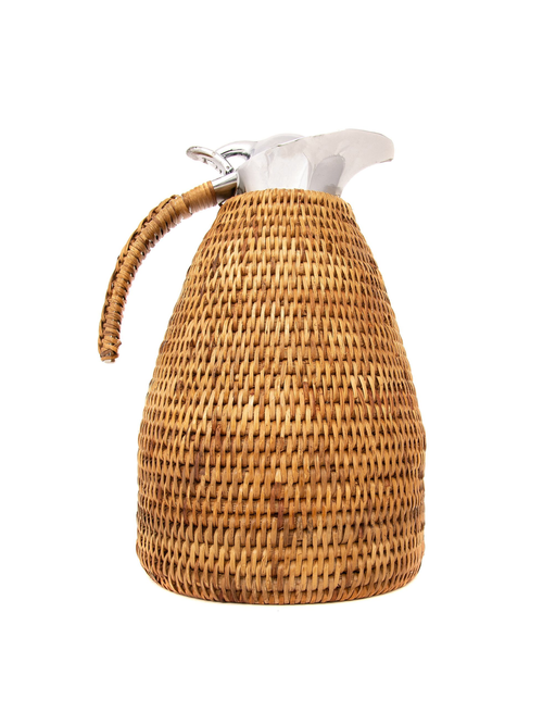 Tava Handwoven Rattan Thermos