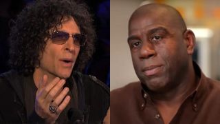 Howard Stern and Magic Johnson