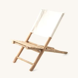 White beach chair