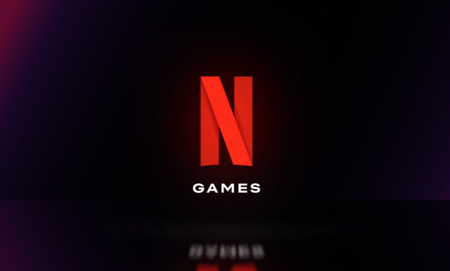 The Netflix Games logo, a red "N" against a black background