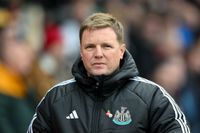 Eddie Howe Newcastle United manager in the Premier League