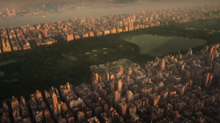 The shot of New York City in You Season 4.
