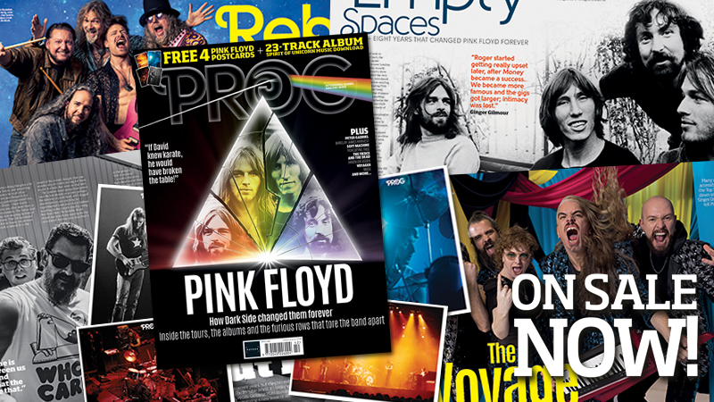 Pink Floyd grace the cover of the new issue of Prog, which is on