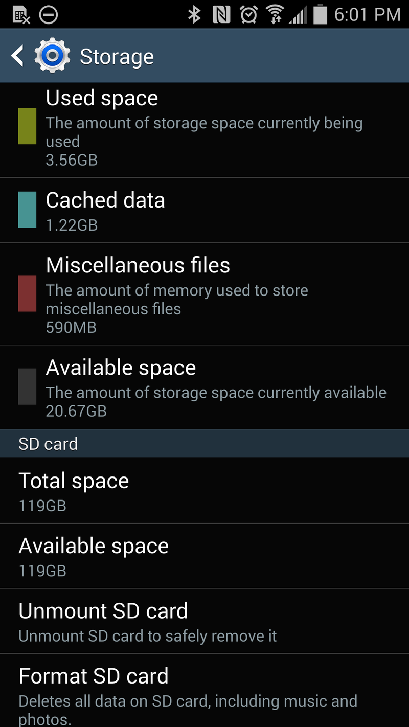 capacity; Note 3
