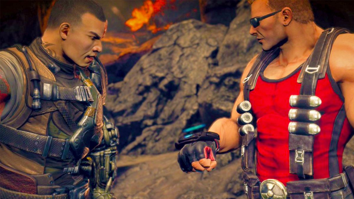 Looks like a new Bulletstorm or Duke Nukem game will be announced at