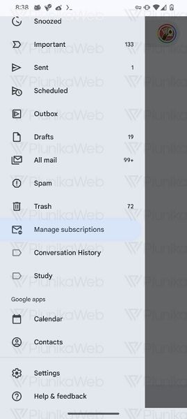The Gmail app is preparing to roll out a "Manage Subscriptions" tab for mailing lists.
