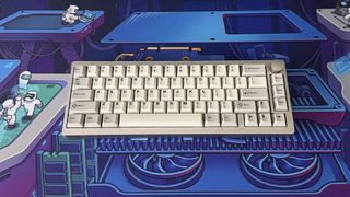 A top down view of the Epomaker 65.
