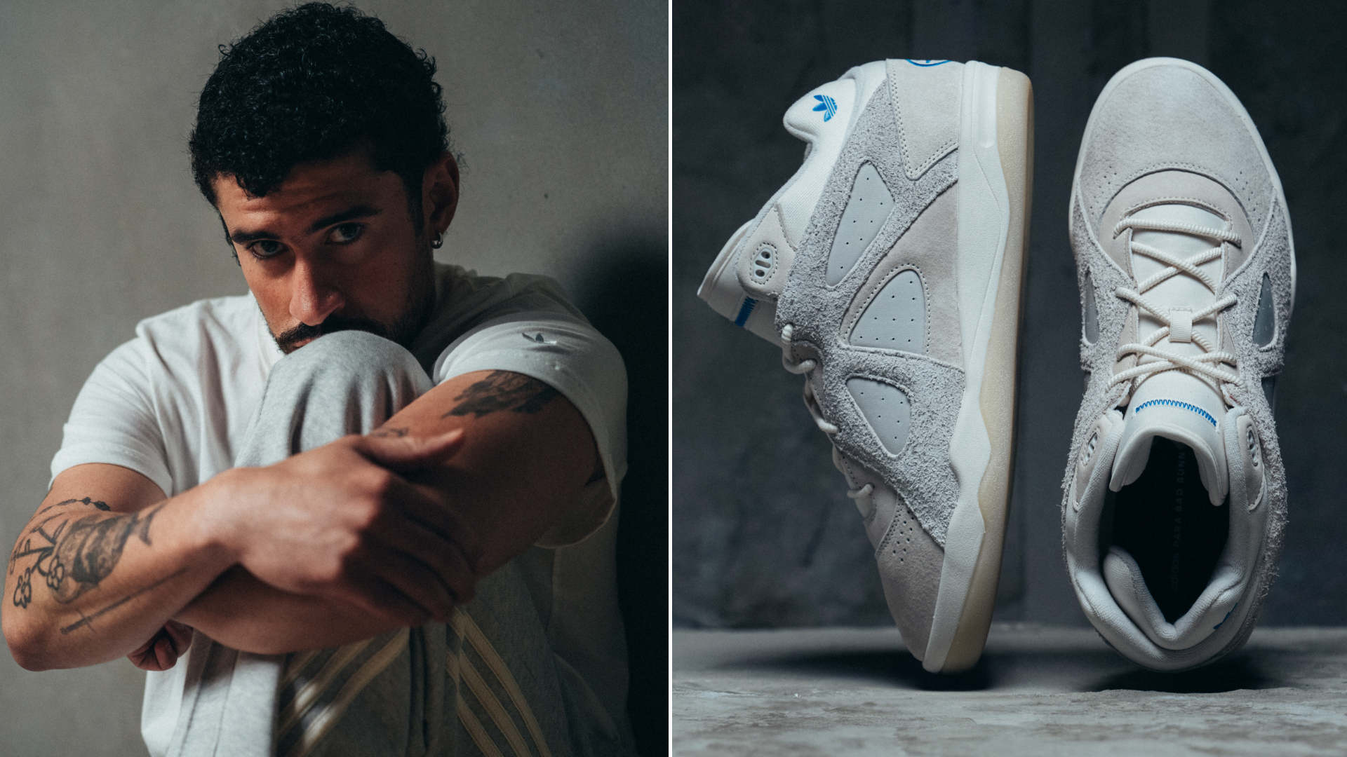 Bad Bunny performed during the Super Bowl Halftime Show in sneakers from his brand-new Adidas collaboration 