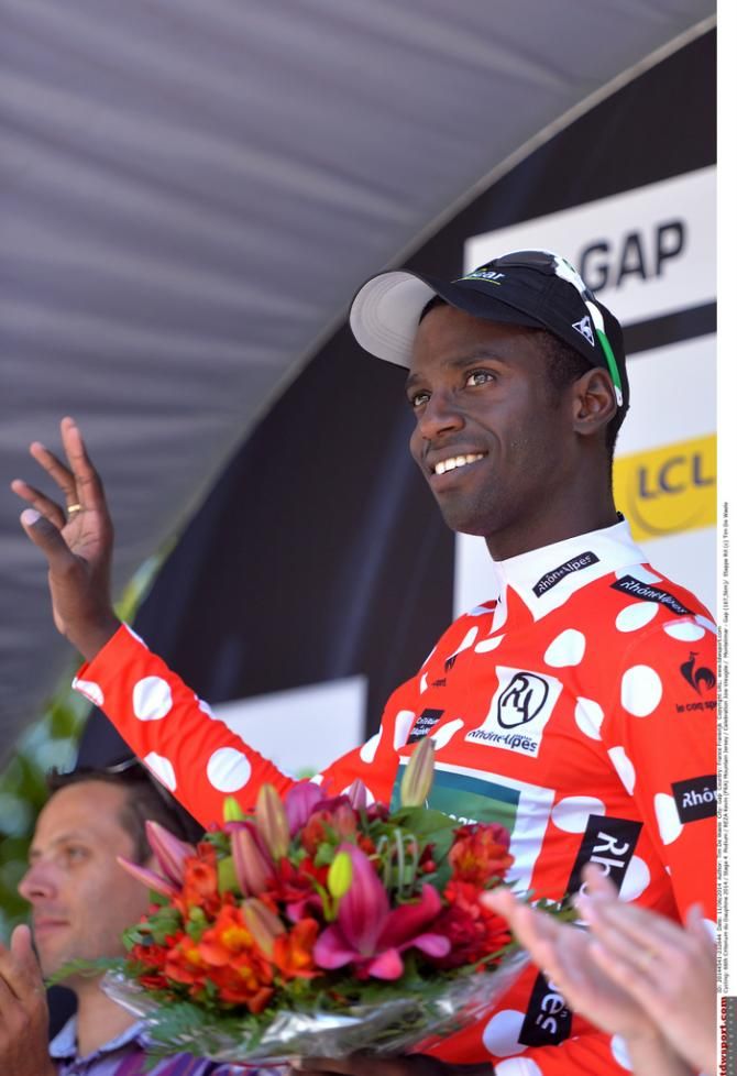 Kevin Reza (Europcar) in the maillot pois