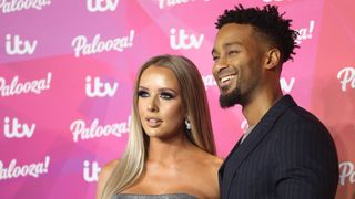 A photo of Love Island's Faye and Teddy