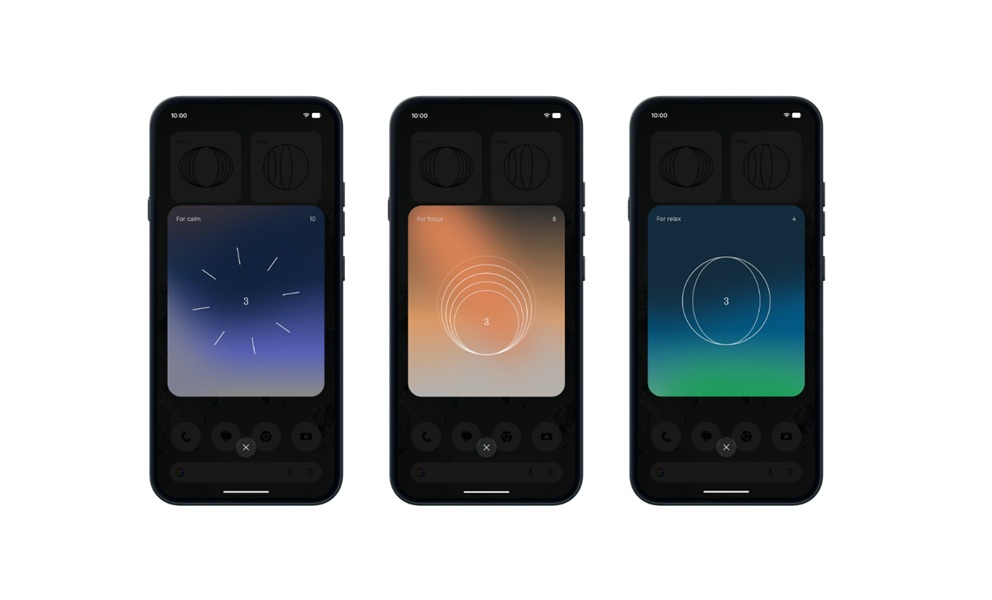 Nothing OS' latest updates adds a "Relaxation Hub," a trio of widgets designed to help users ease their stress with breathing excerises.