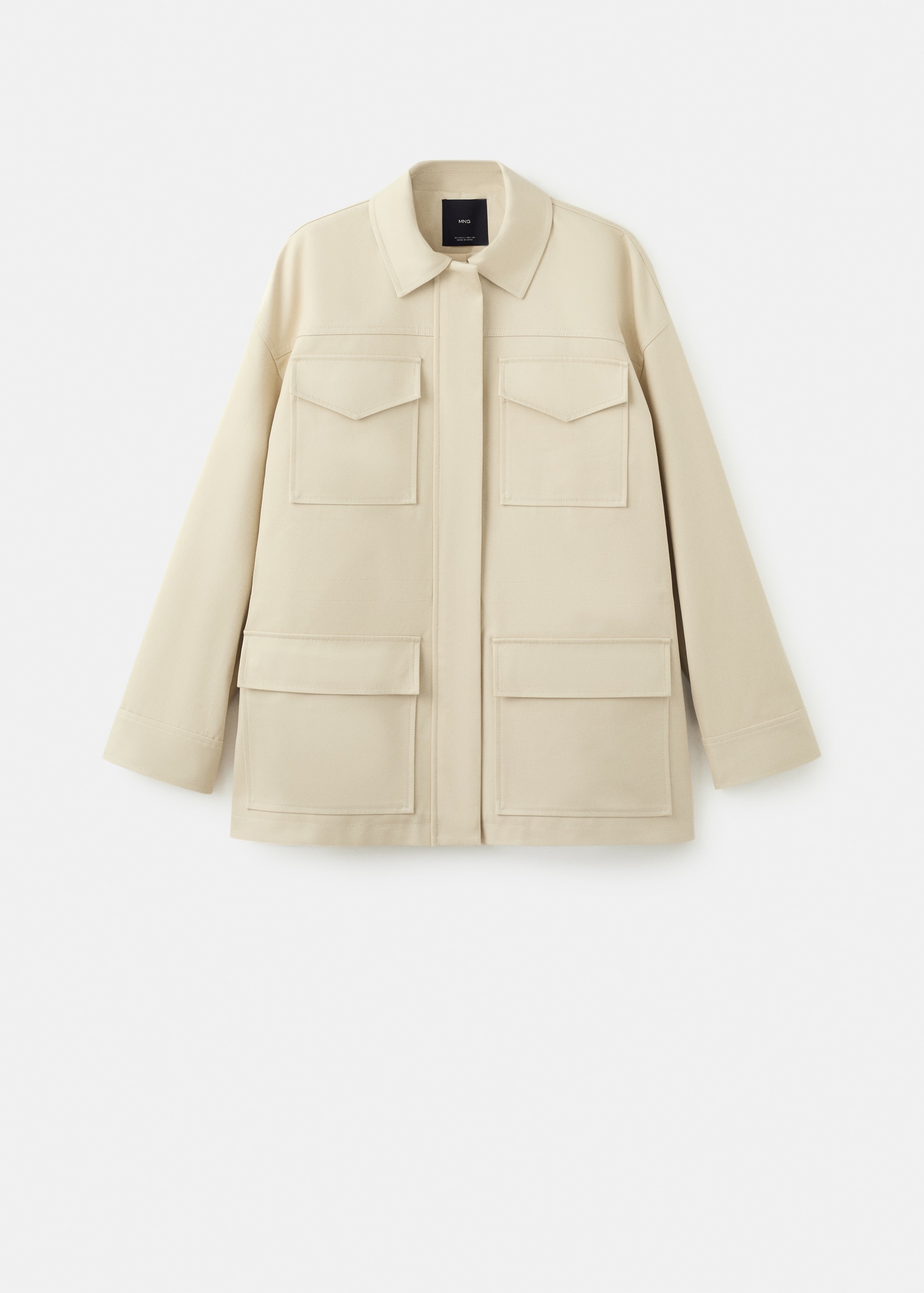 Oversized Parka With Pockets - Women | Mango United Kingdom