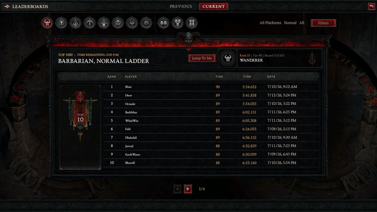 Gameplay shots from Diablo 4