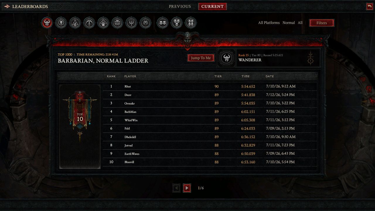 Gameplay shots from Diablo 4