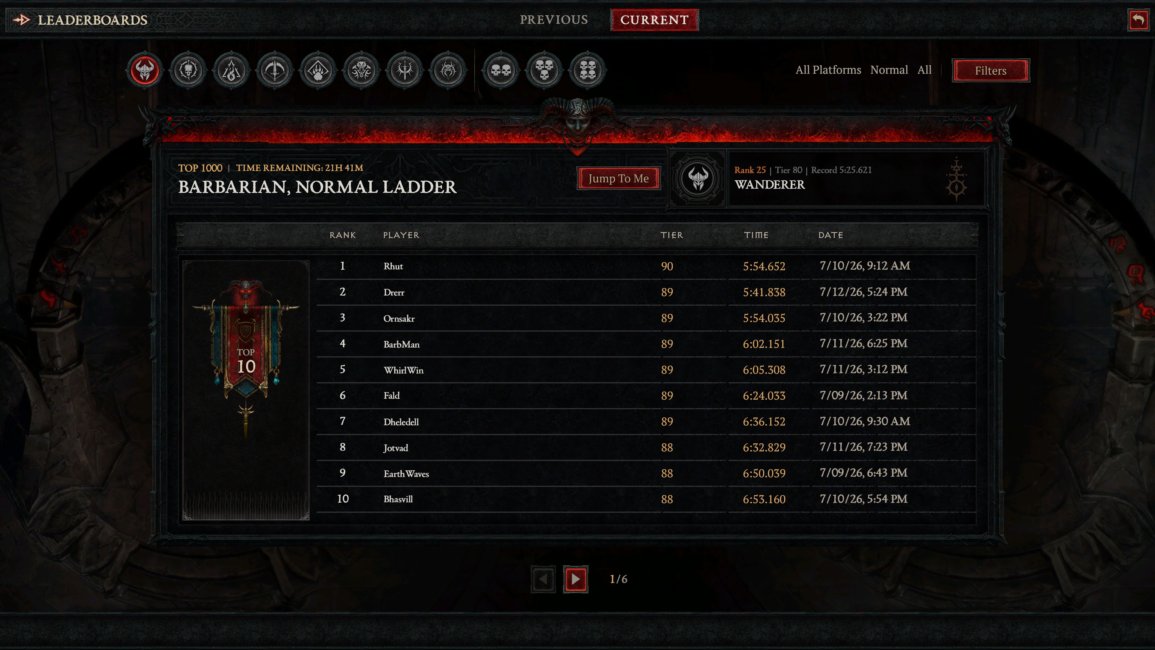 Gameplay shots from Diablo 4
