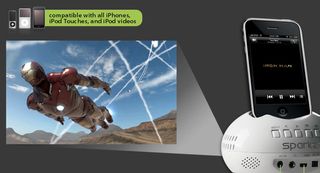 Sparkz iPhone Dock Projector