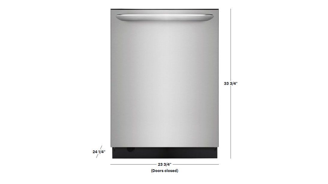 Frigidaire Gallery FGID2476SF FGID2476SB FGID2476SW Series Dishwasher  Review - Reviewed