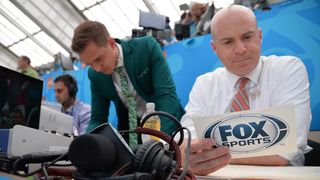 Stu Holden and John Strong, Fox Sports anchors for the 2018 FIFA World Cup in Russia