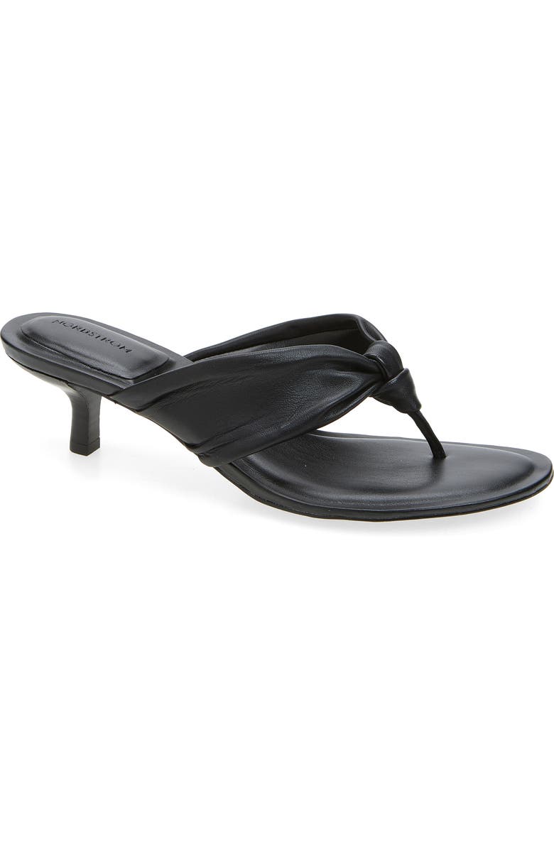 Celine Kitten Heel Flip Flops