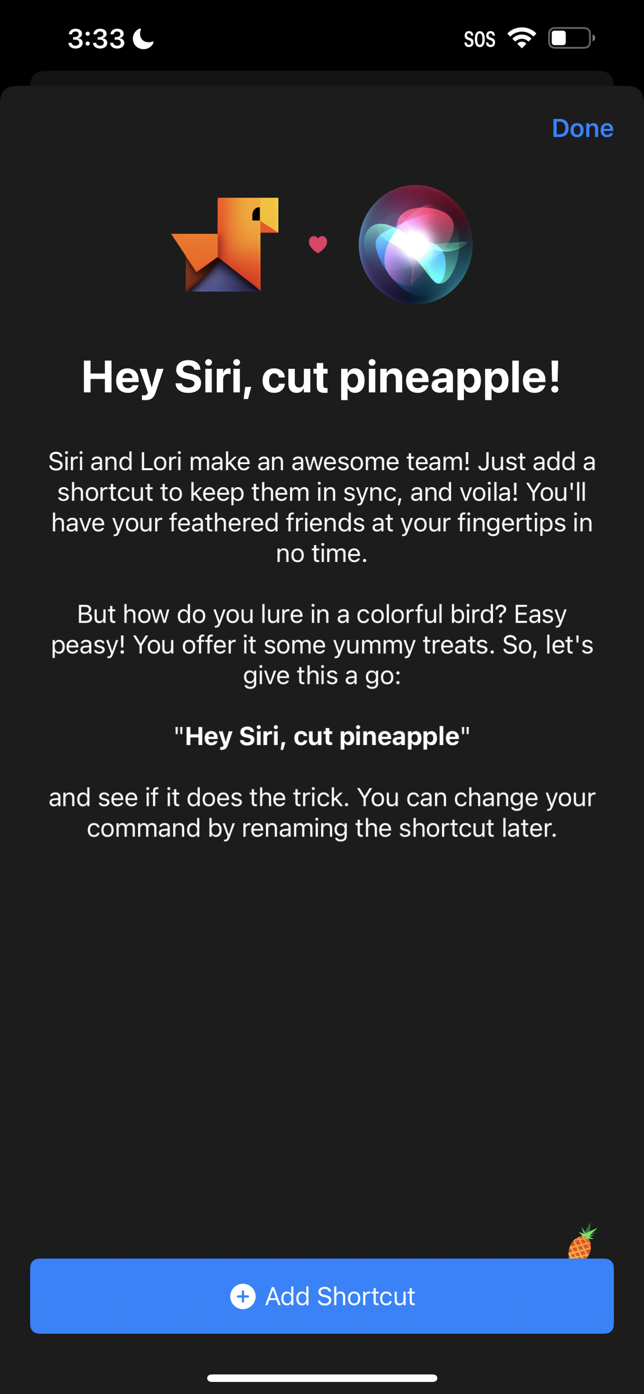 Replace Siri with ChatGPT