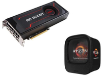 MSI Radeon RX Vega 56 Air Boost OC 8GB HBM2 + AMD Ryzen Threadripper 1920x