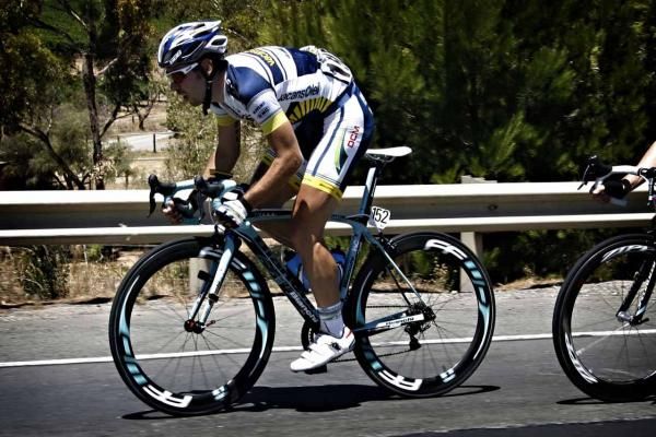 Thomas De Gendt (Vacansoleil-DCM) was in the break on stage 5.