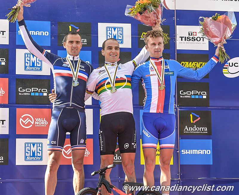 Podium: Absalon. Schurter, Cink